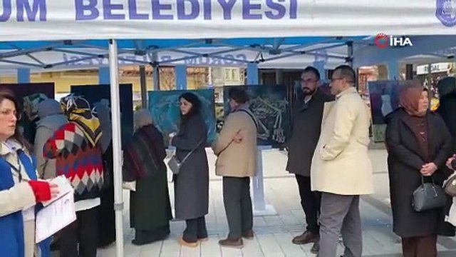 Çorum’da Puduhepa anısına görsel eserler sanatseverlerin beğenisine sunuldu