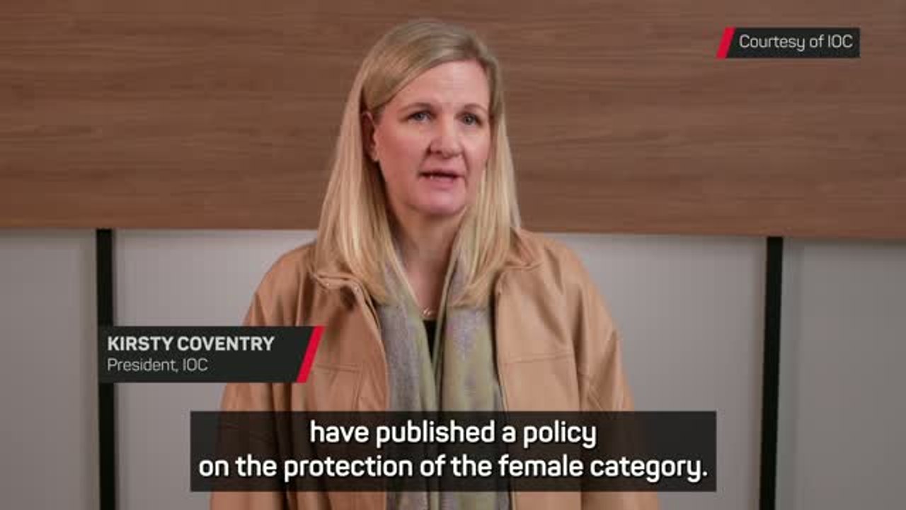 IOC announces transgender ban in female categories