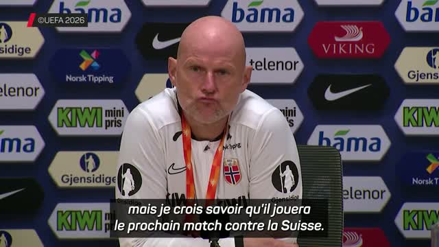 Norvège - Le sélectionneur explique l'absence d'Haaland face aux Pays-Bas