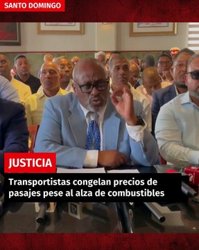 Transportistas congelan precios de pasajes pese al alza de combustibles