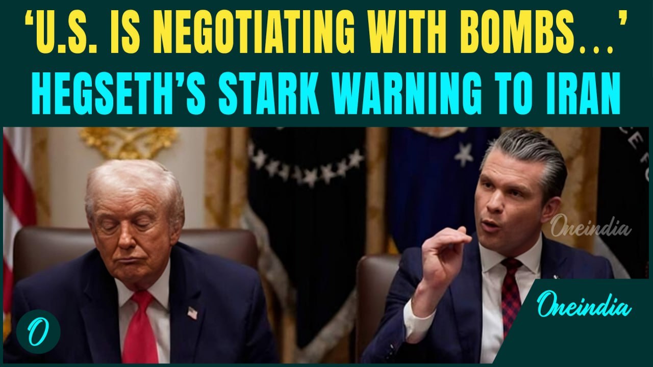 “We will continue negotiating with bombs”: Hegseth Drops Bombshell Amid Peach Talks in US Iran War