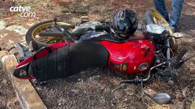 Motociclista fica ferido após batida com SUV no Centro de Cascavel