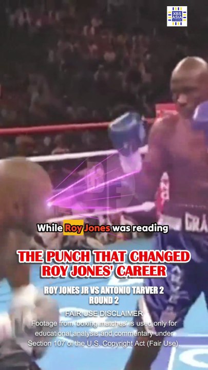 ONE HOOK from Antonio Tarver CHANGED EVERYTHING for Roy Jones Jr.