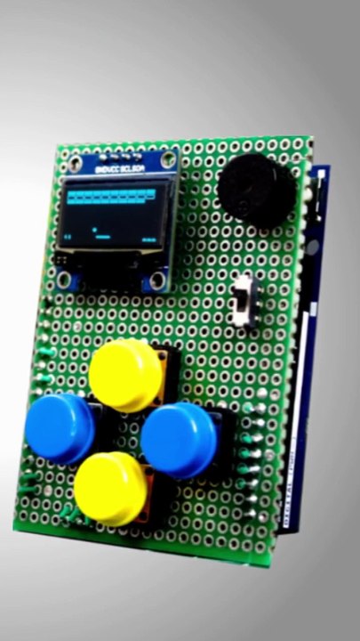 This Arduino Game Console Brings Retro Fun Back