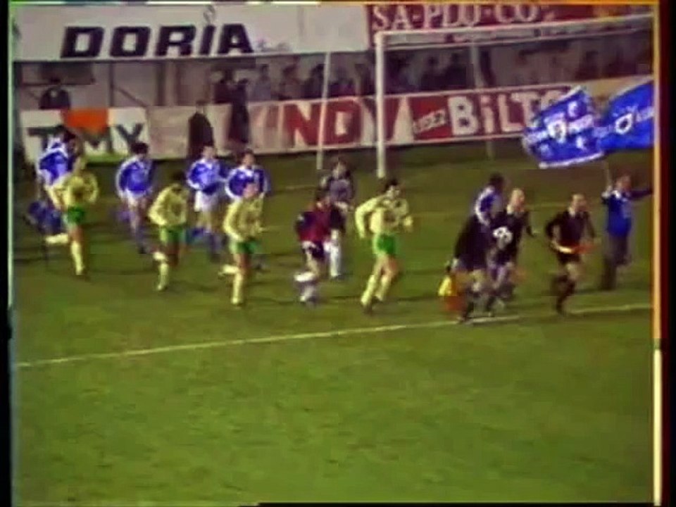 BASTIA - NANTES - 1985 - SAISON 1984/1985 -