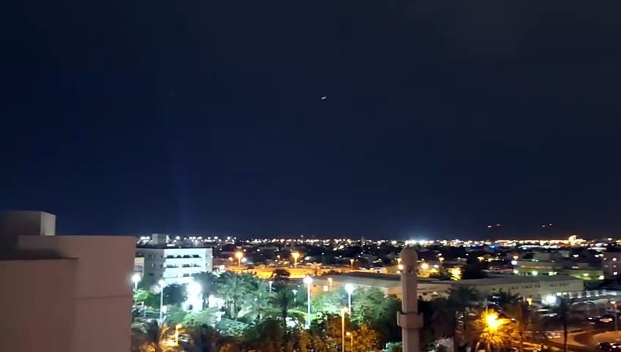 Lightning in Dubai