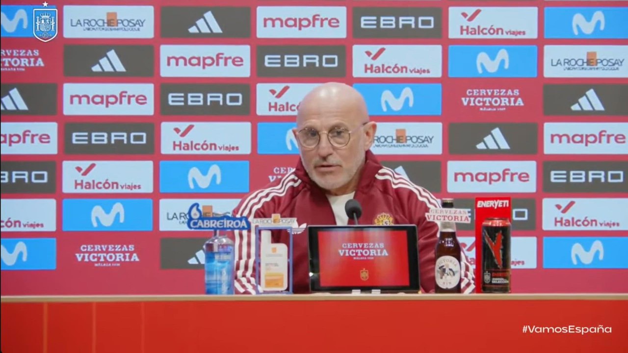 Luis de la Fuente, rueda de prensa previa al España - Serbia