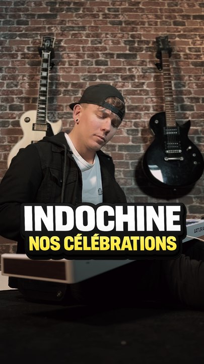 Indochine - Nos célébrations (Piano, Guitar & Bass Cover)