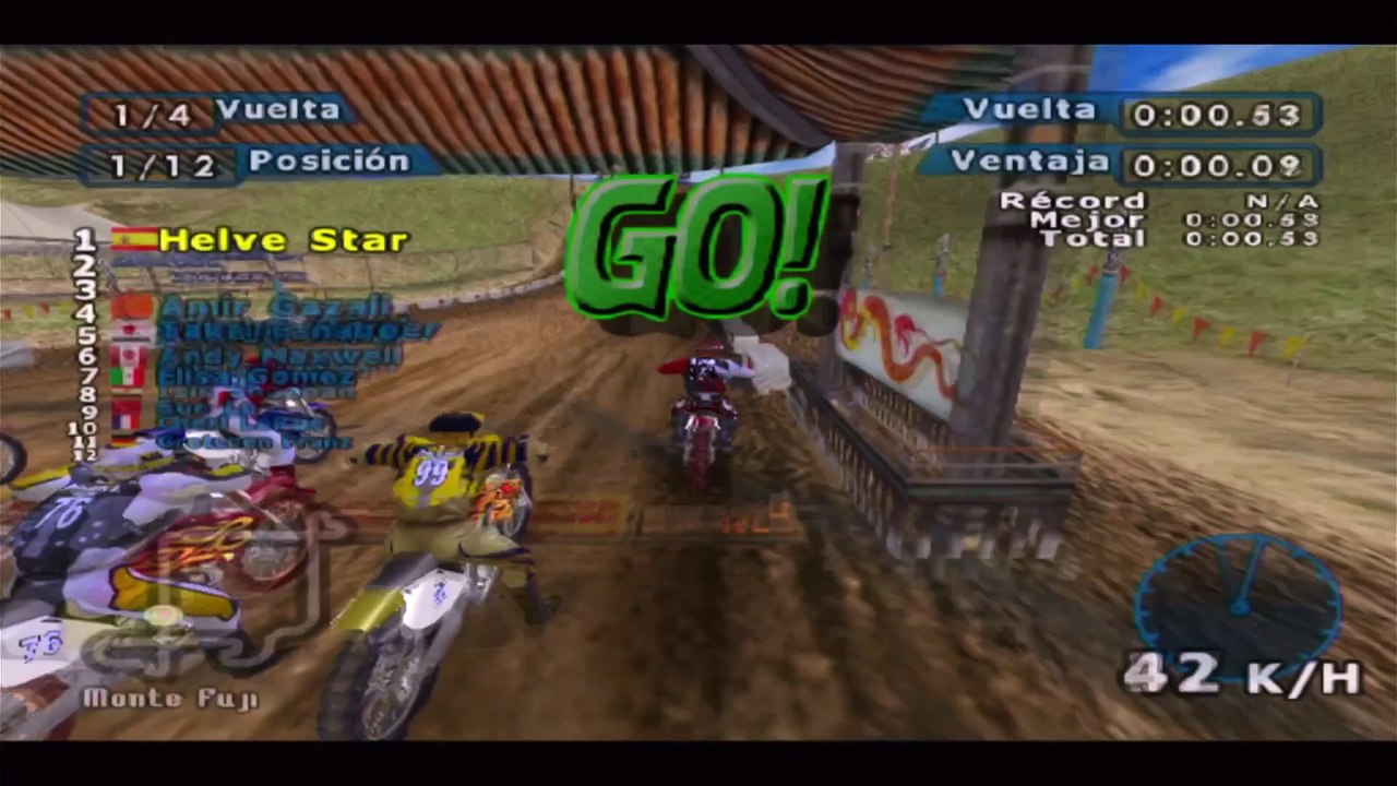 MX World Tour PS2 - Modo Carrera - Parte 20 - PS3 Super Slim