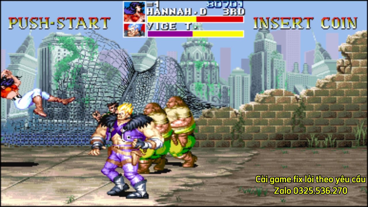 Hướng dẫn tải và cài Cadillacs and Dinosaurs (Game bộ đội) bản full cho PC chạy mượt