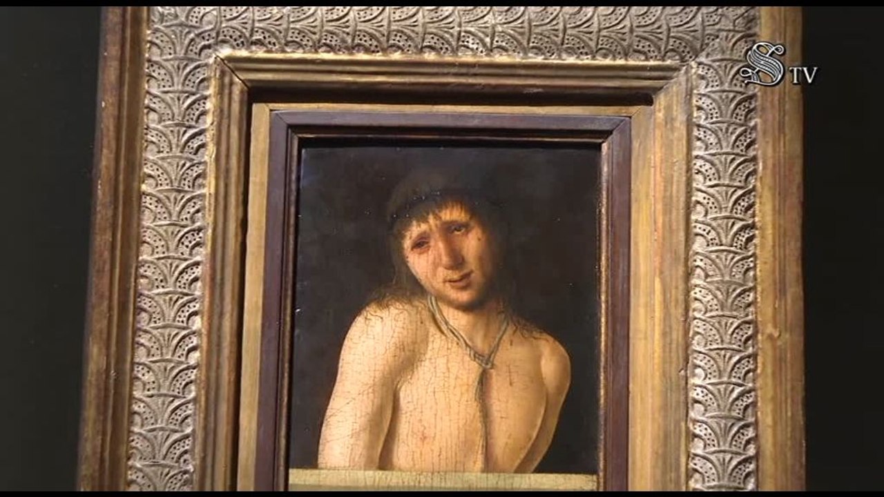 La Russa inaugura la mostra Ecce Homo di Antonello da Messina in Senato