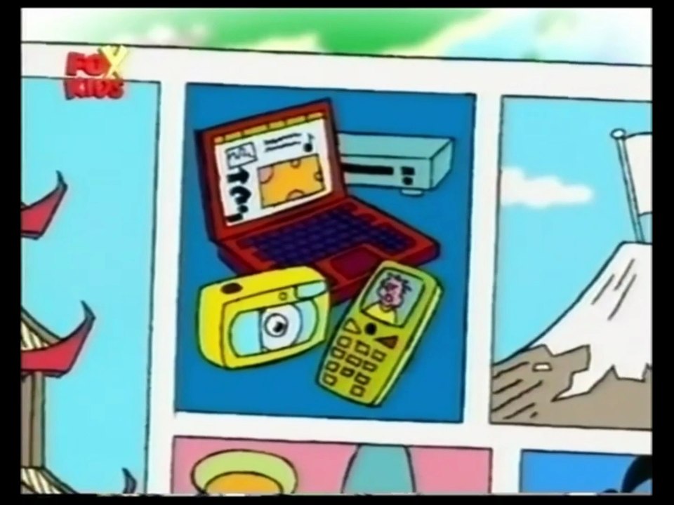 Фрагмент эфира Fox Kids (август 2003)