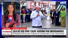 MANDOU RECADO! Lula diz que povo ‘culpa’ o governo por endividamento