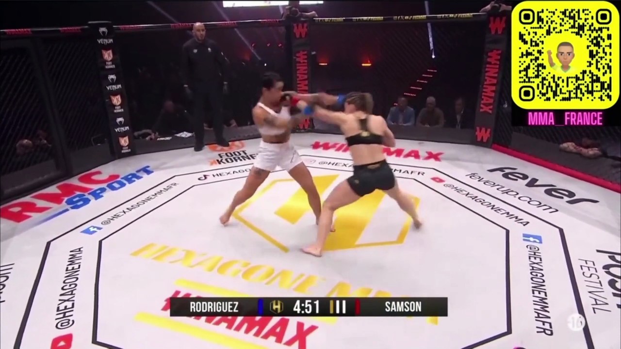 Océane Samson vs María Rodríguez - Hexagone mma 42 (full fight)
