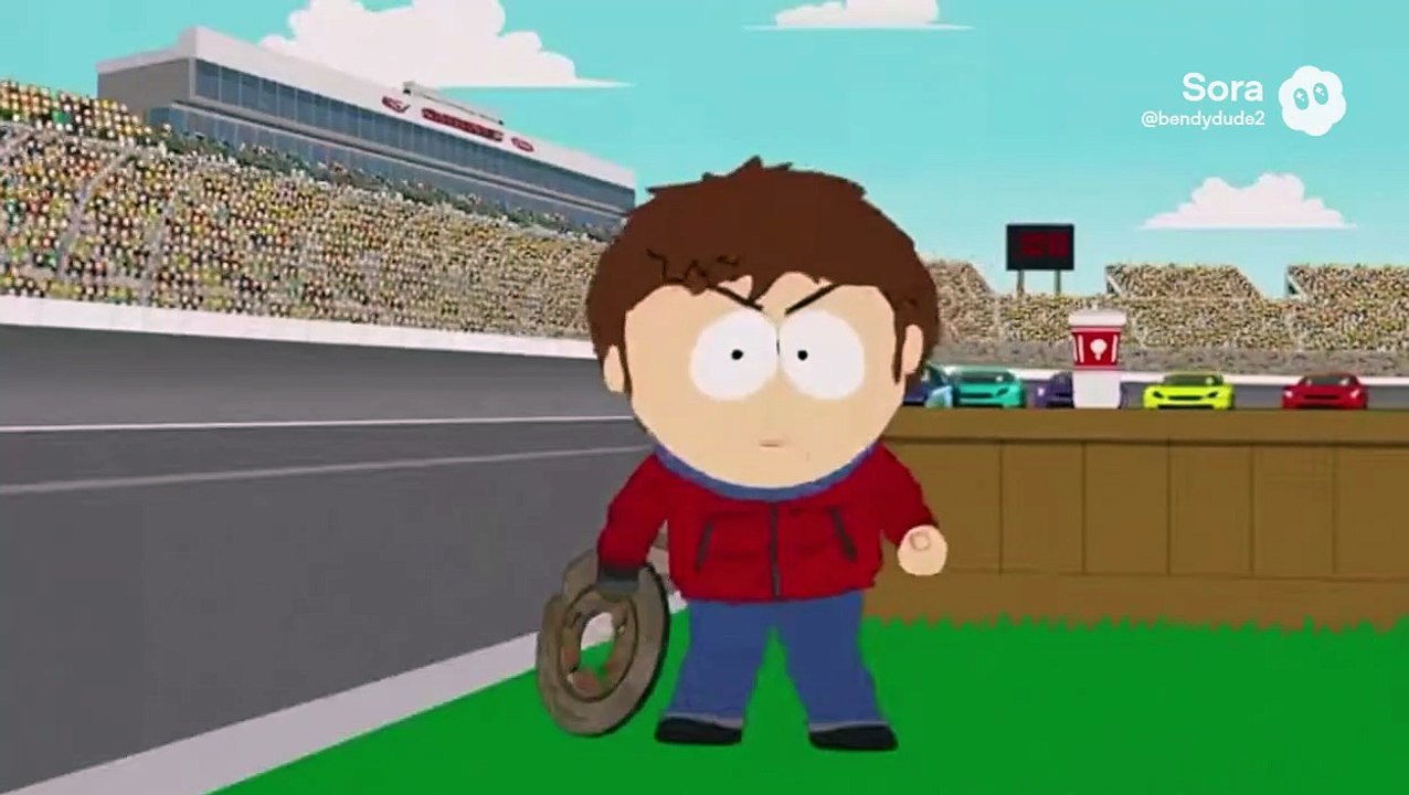 Gregory causes a car crash in a race and gets arrested and gets grounded