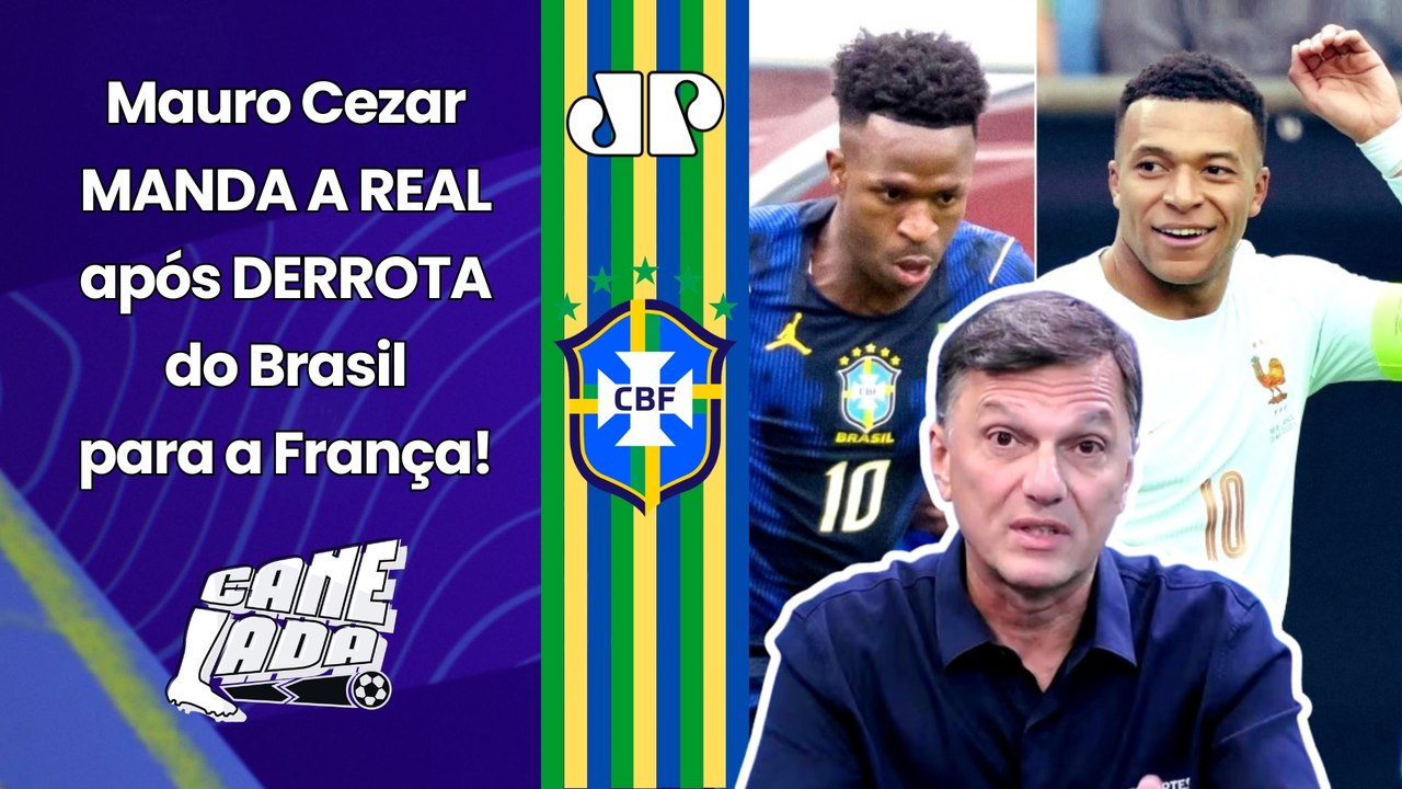 "A COISA É MUITO CLARA, gente! A SELEÇÃO BRASILEIRA hoje..." MAURO CEZAR ANALISA BRASIL 1 x 2 FRANÇA
