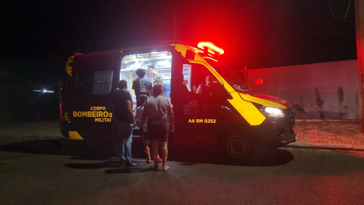 Criança de 10 anos é atropelada na Estrada da Pedreira em Cascavel