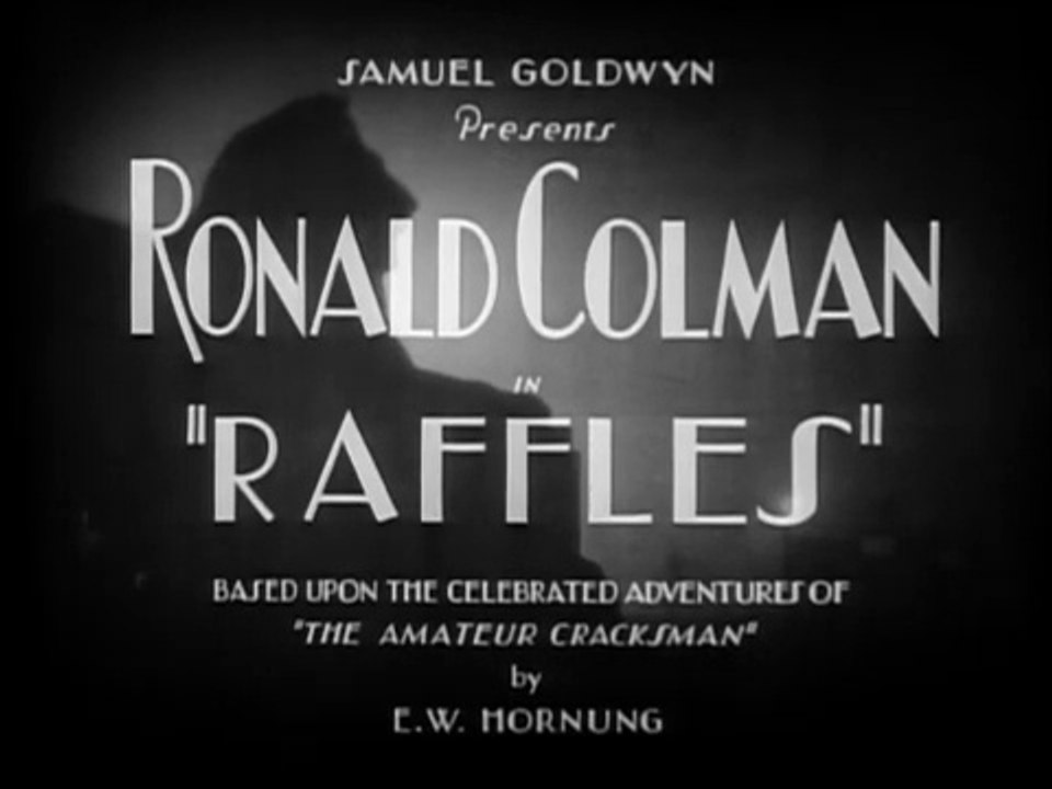 Raffles (1930)