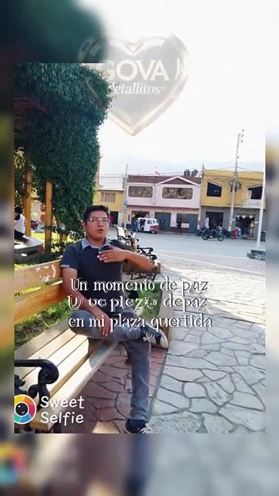 un momento de paz en el parque