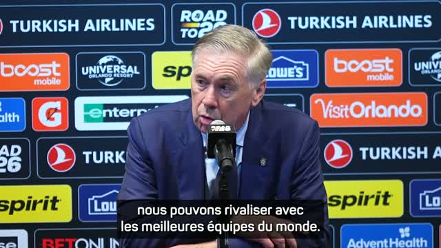 Brésil - Ancelotti : "Nous pouvons rivaliser avec les meilleures équipes du monde"