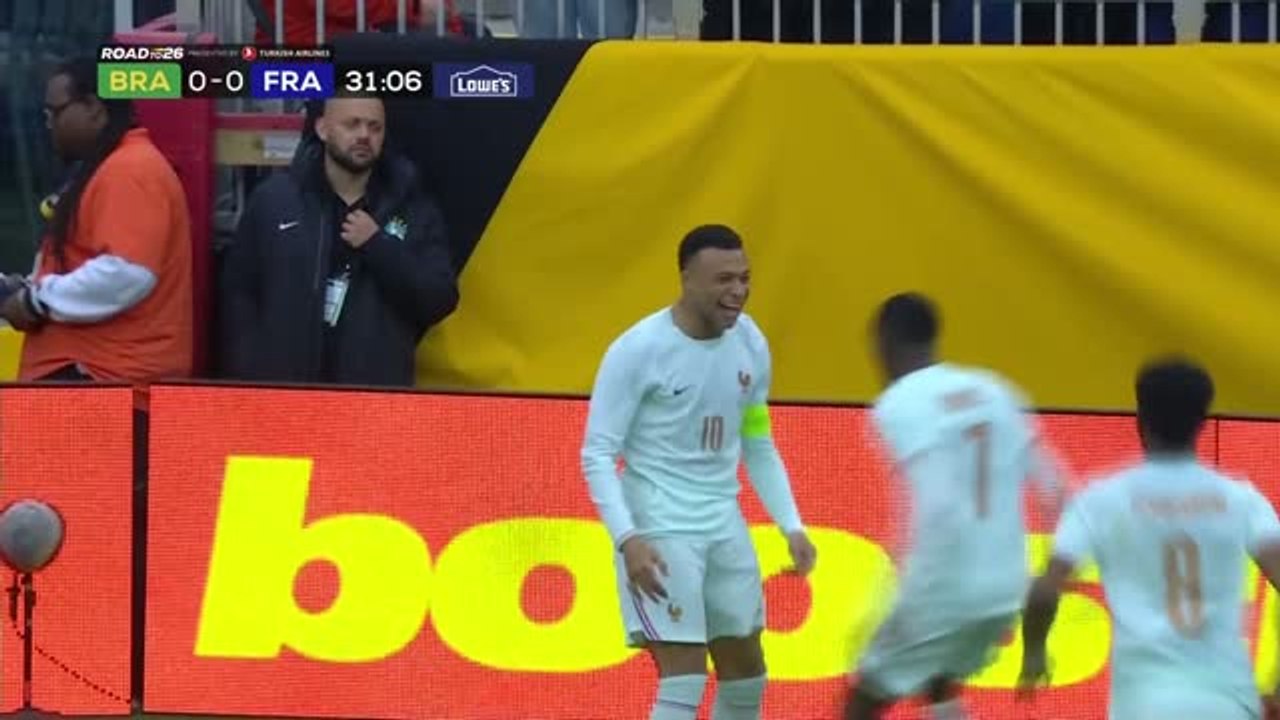 Mbappé one away from equalling France all-time goals record - video ...