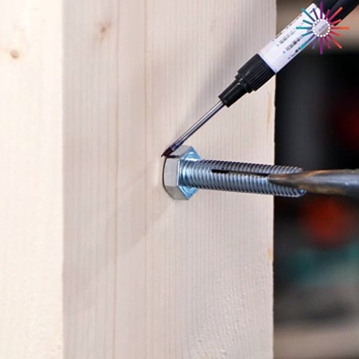 Smart DIY bolt hack 🔩 - video Dailymotion