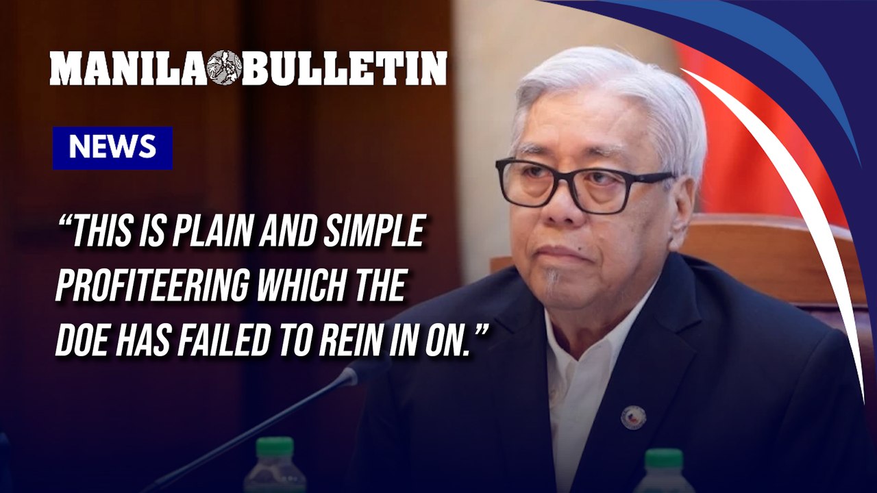 Ordanes rues outrageous diesel prices in the Philippines, calls for probe