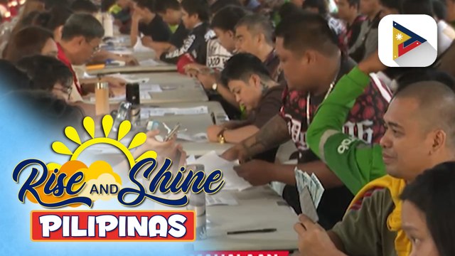 Ikalawang araw ng pamamahagi ng P5,000 cash relief assistance para sa mga delivery rider, nagpapatuloy | ulat ni Elijah Canlas
