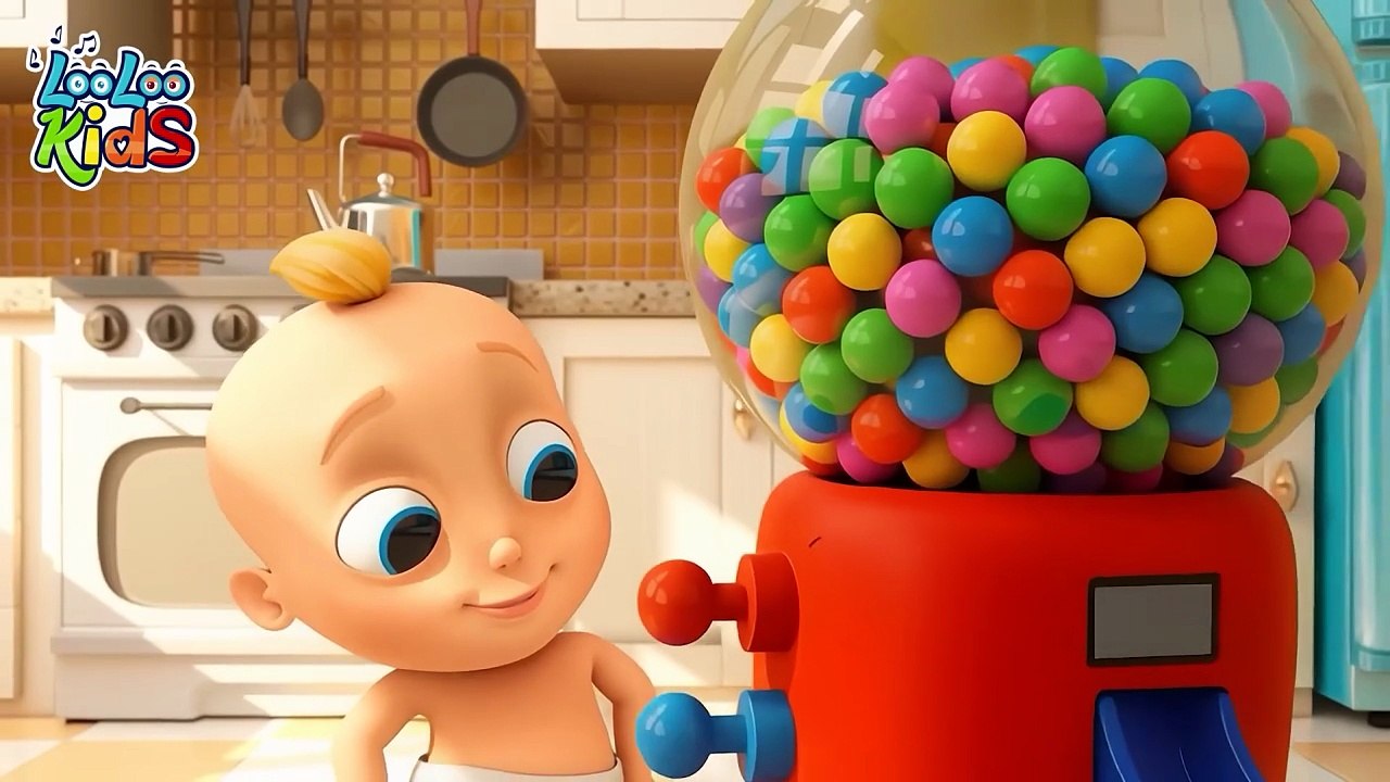 Johny Johny Yes Papa + Learn Colors with Colorful Balls