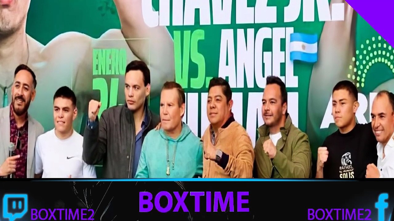 LA DINASTIA CONTINUA VUELVE CHAVEZ JR YA TIENE FECHA Y RIVAL EN BUSCA DEL TITULO DEL MUNDO