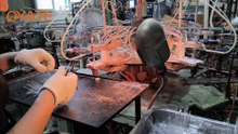 Production process of 189mm 1000w R7S halogen infrared heat lamps