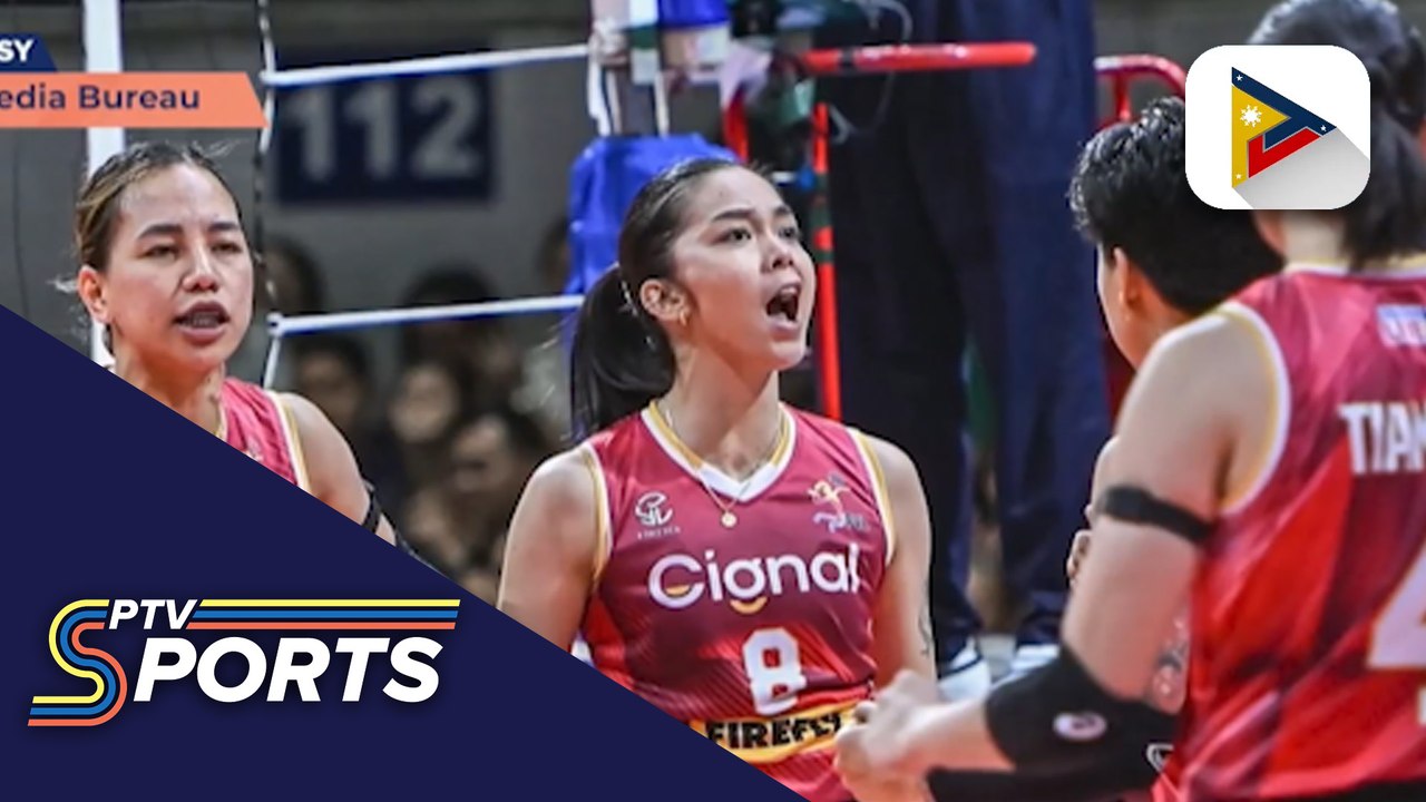 Cignal Super Spikers, naungasan ang Creamline Cool Smashers; pasok na sa PVL All Filipino Conference Semis