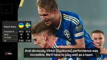 'Incredible' Gyokeres steers Sweden towards World Cup place