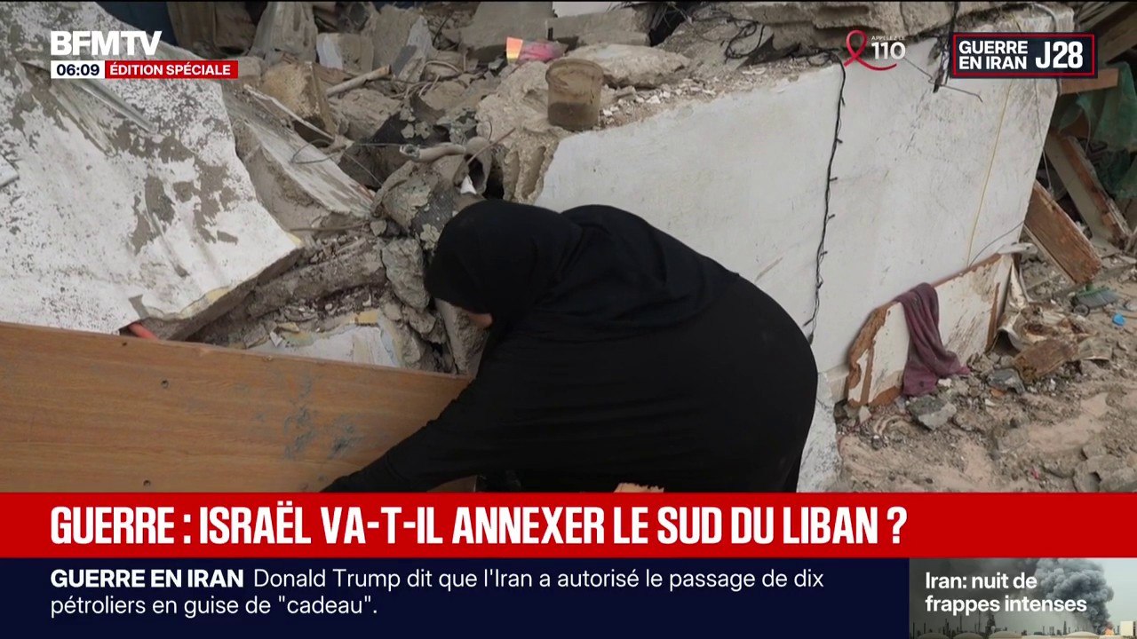 Guerre au Moyen-Orient: "C'est comme à Gaza", dans le sud Liban, les habitants sous la menace quotidienne d'une invasion israélienne