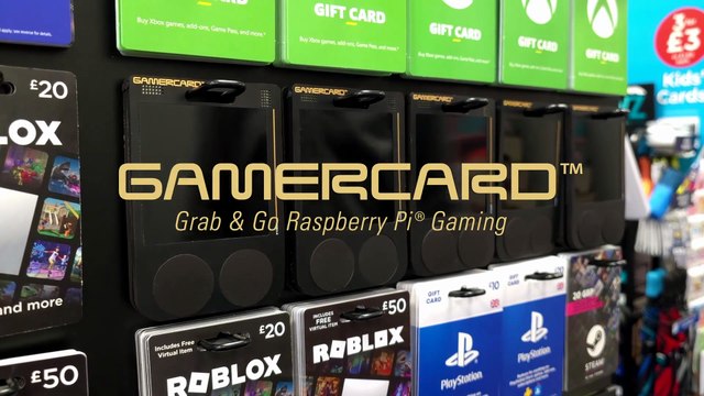 GamerCard - Grab & Go Raspberry Pi Gaming