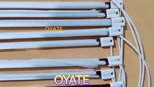 Quartz Heating Element 650mm 220v 2000w Halogen Tube IR Emitter Ruby Infrared Lamp for bottle blowing machine