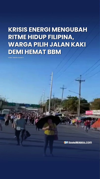 Ketika Krisis Energi Mengubah Ritme Hidup Filipina dari Jalan Raya ke Langkah Kaki