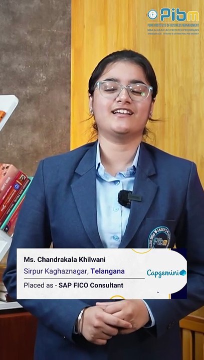 PIBM to Capgemini_PGDM Placements_Chandrakala Khilwani_Batch_2024_26