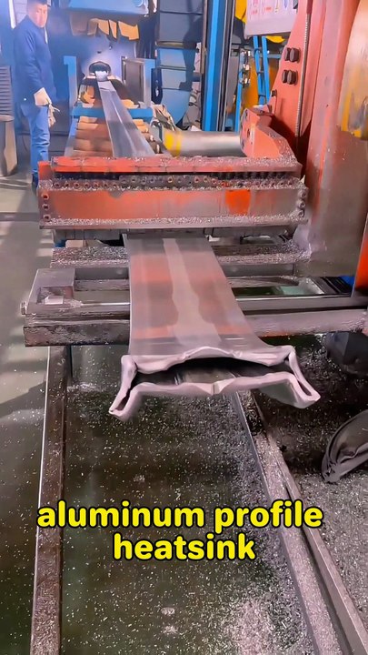 machined aluminum profile heatsinks