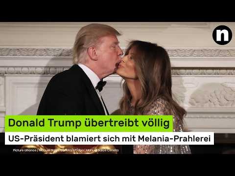 Donald Trump übertreibt völlig: Kein gutes Zeichen! Präsident blamiert sich mit Melania-Prahlerei