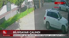 Adana'da balkonundan girdiği daireden dizüstü bilgisayar çalan şüpheli tutuklandı