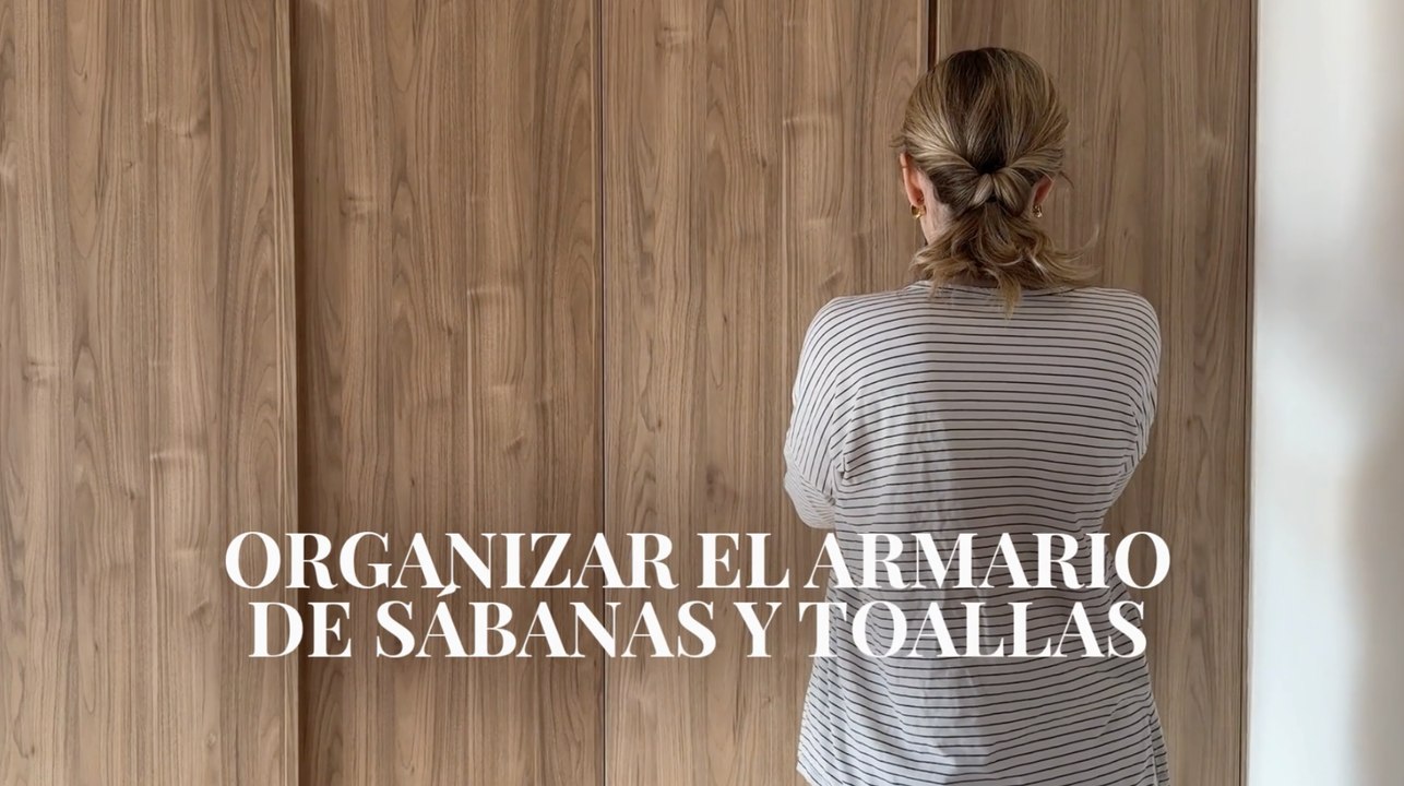 Organizar el armario de sábanas y toallas