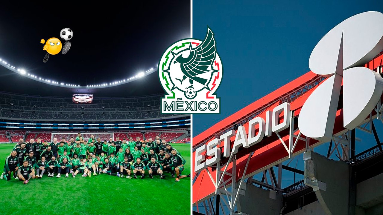 Selección Mexicana tiene su primer entrenamiento en el remodelado Estadio Azteca previo al juego contra Portugal