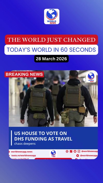 US House to vote on DHS funding as travel chaos deepens