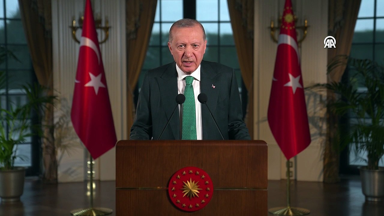 Cumhurbaşkanı Erdoğan, 'STRATCOM Zirvesi 2026' programına video mesaj gönderdi