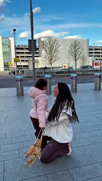 أول لقاء لروان بن حسين مع ابنتها بعد أزمة سجنها