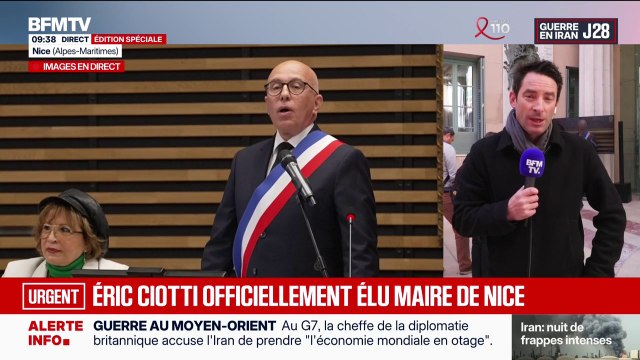 Municipales à Nice: Éric Ciotti est officiellement élu maire