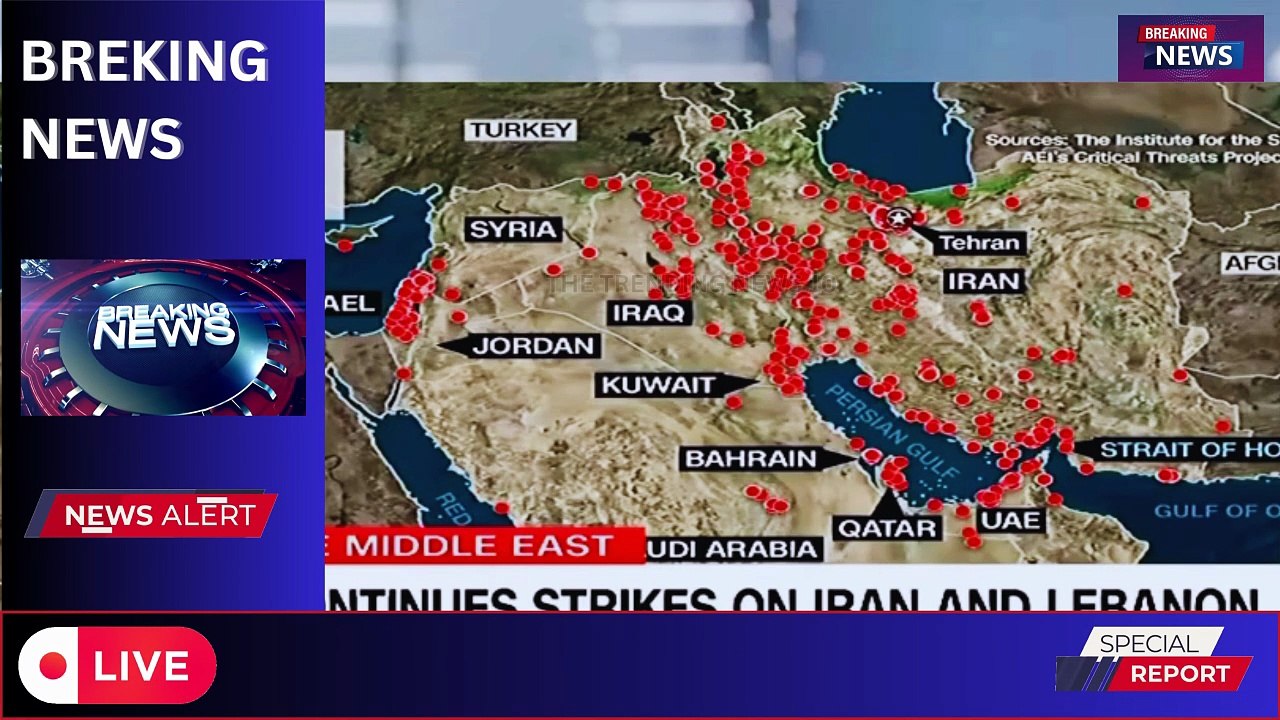 🚨 Iran-US War LIVE ⚔️😱 | Israel Strikes Escalate | World On Edge 🌍🔥