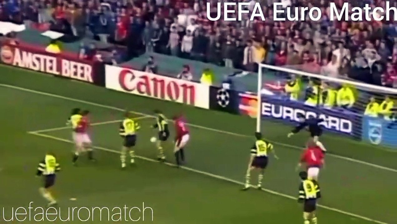 Manchester Utd v Borussia Dortmund Champions League Semi Final 2nd Leg 23-04-1997