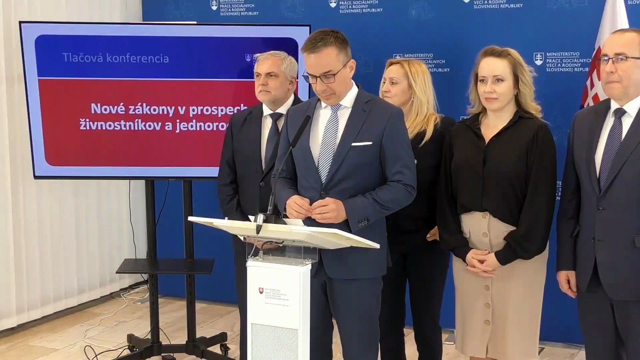 ZÁZNAM: Živnostníci s najnižšími príjmami nemajú platiť žiadne sociálne odvody